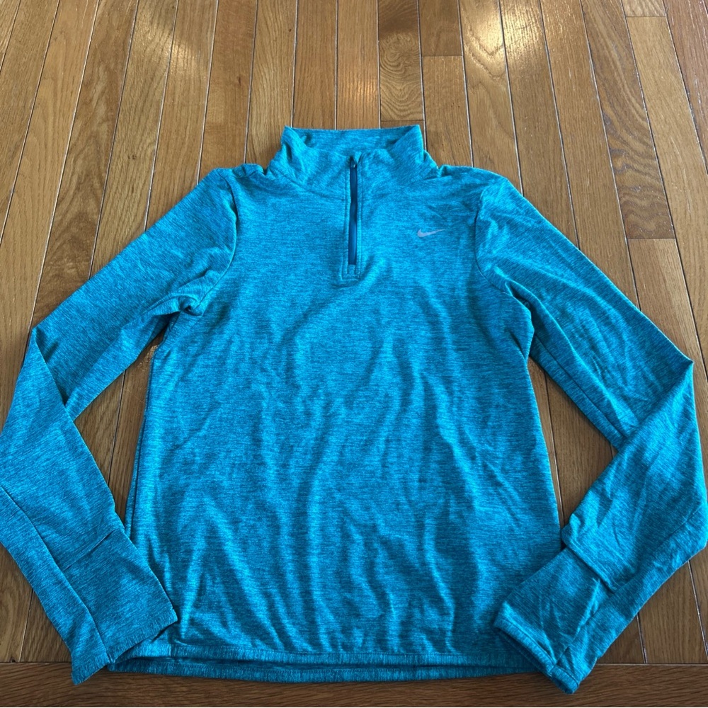 Nike Blue Long Sleeve Women's Top